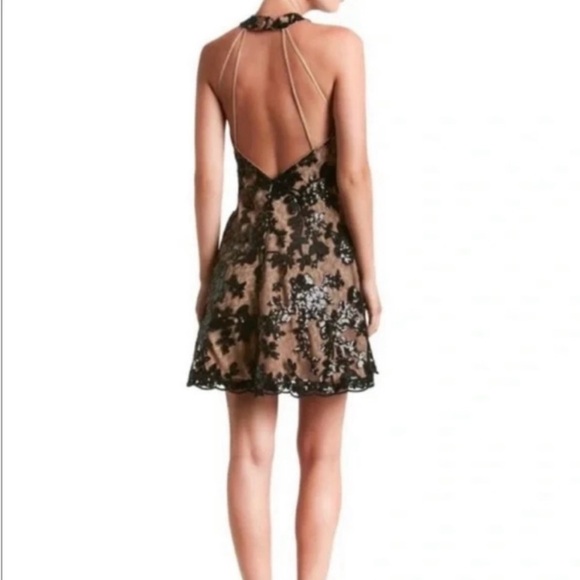 Dress the population Abbie sequin black - Picture 3 of 6